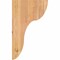 Ekena Millwork Carmel Smooth Corbel, Western Red Cedar, 3 1/2"W x 12"D x 20"H COR04X12X20CAR00SWR - alternate 2